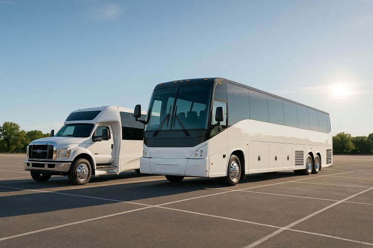 Charter Bus in Livermore