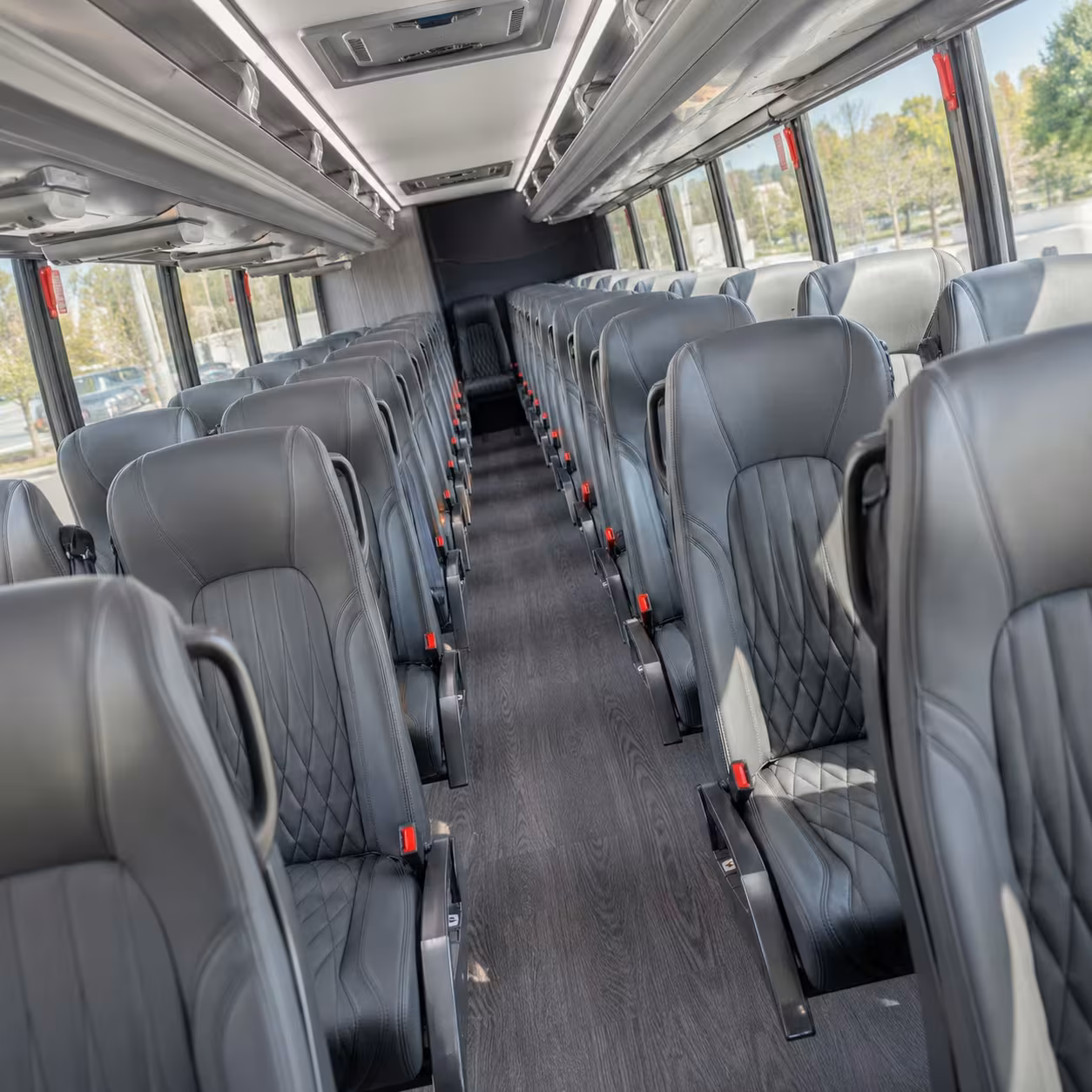 30 passenger minibus interior