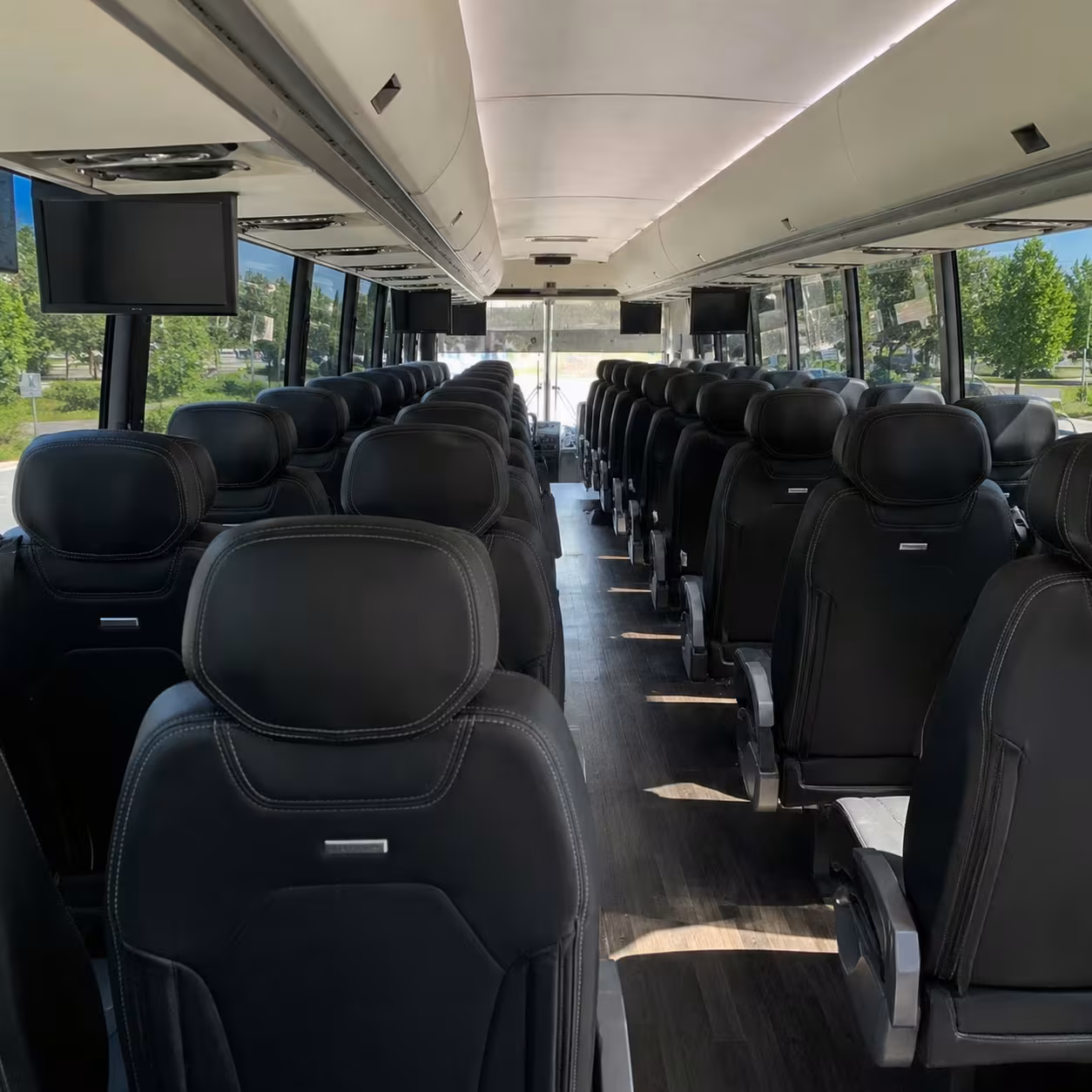 livermore charter bus interior