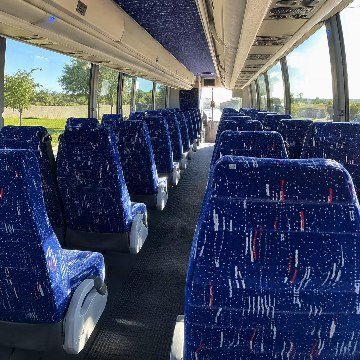 livermore charter bus rental inside