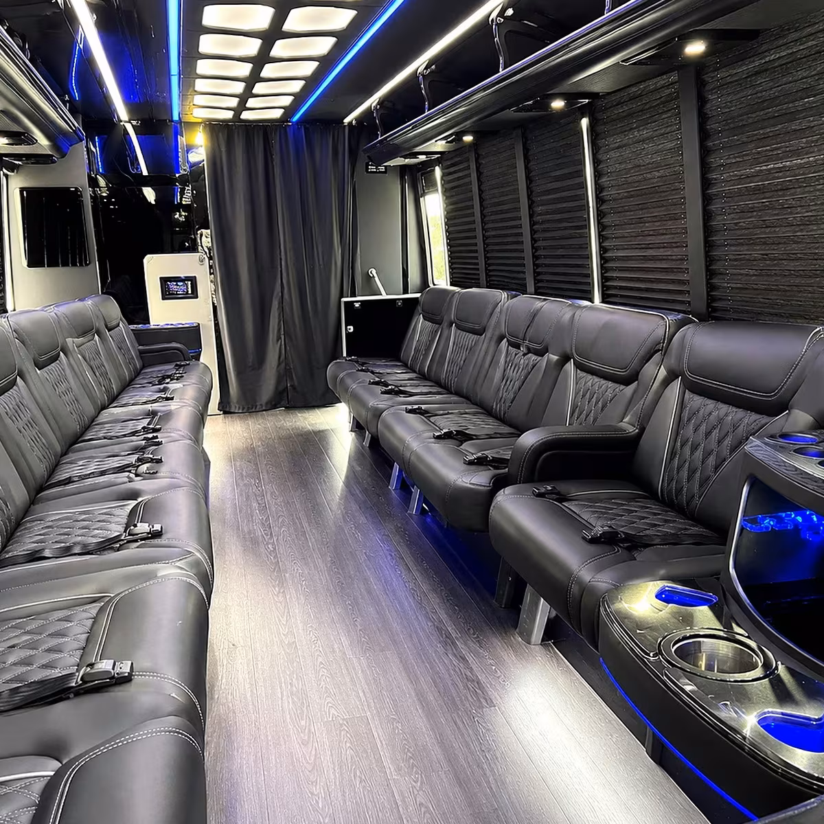 party bus interior