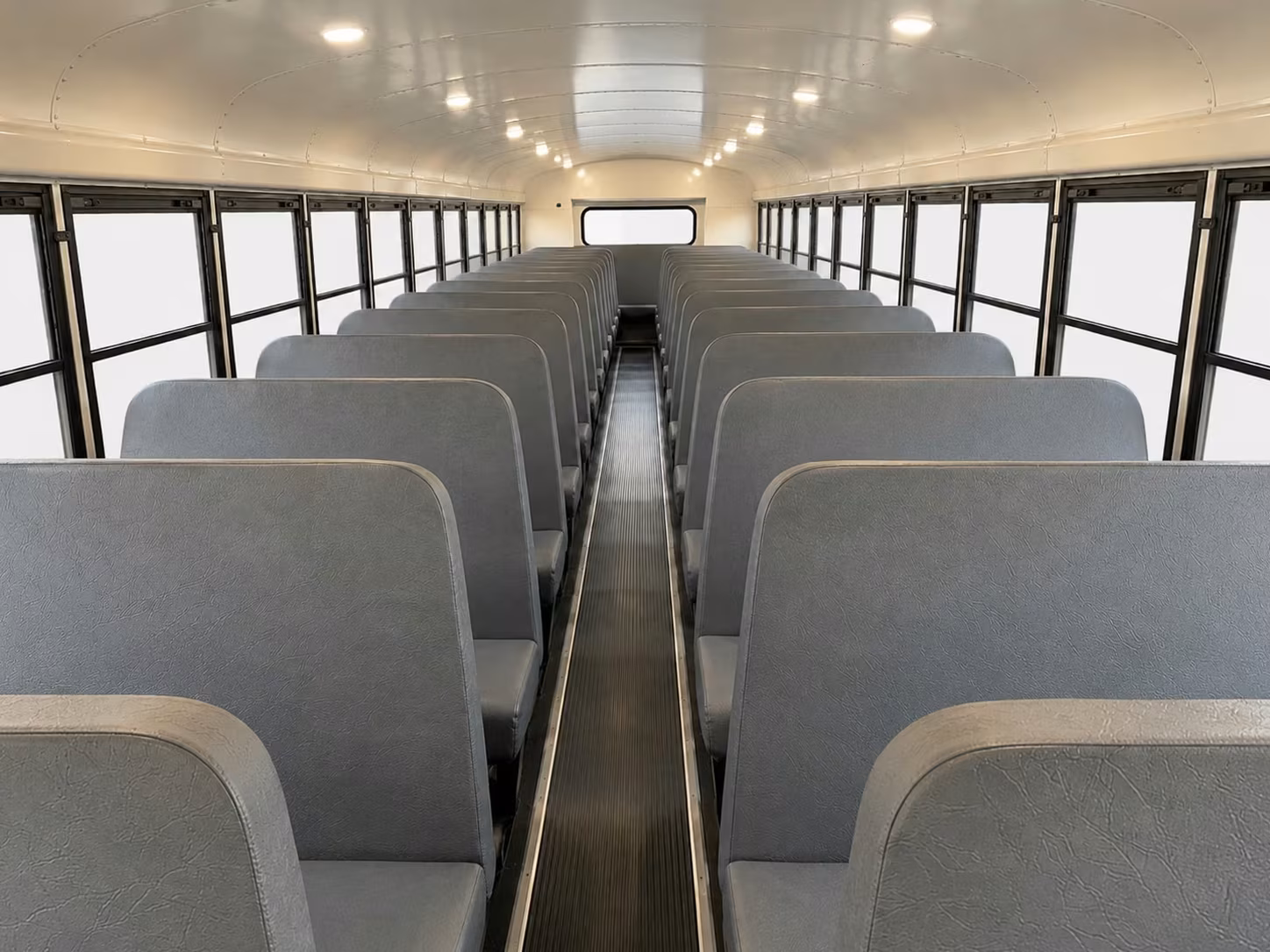 school bus interior