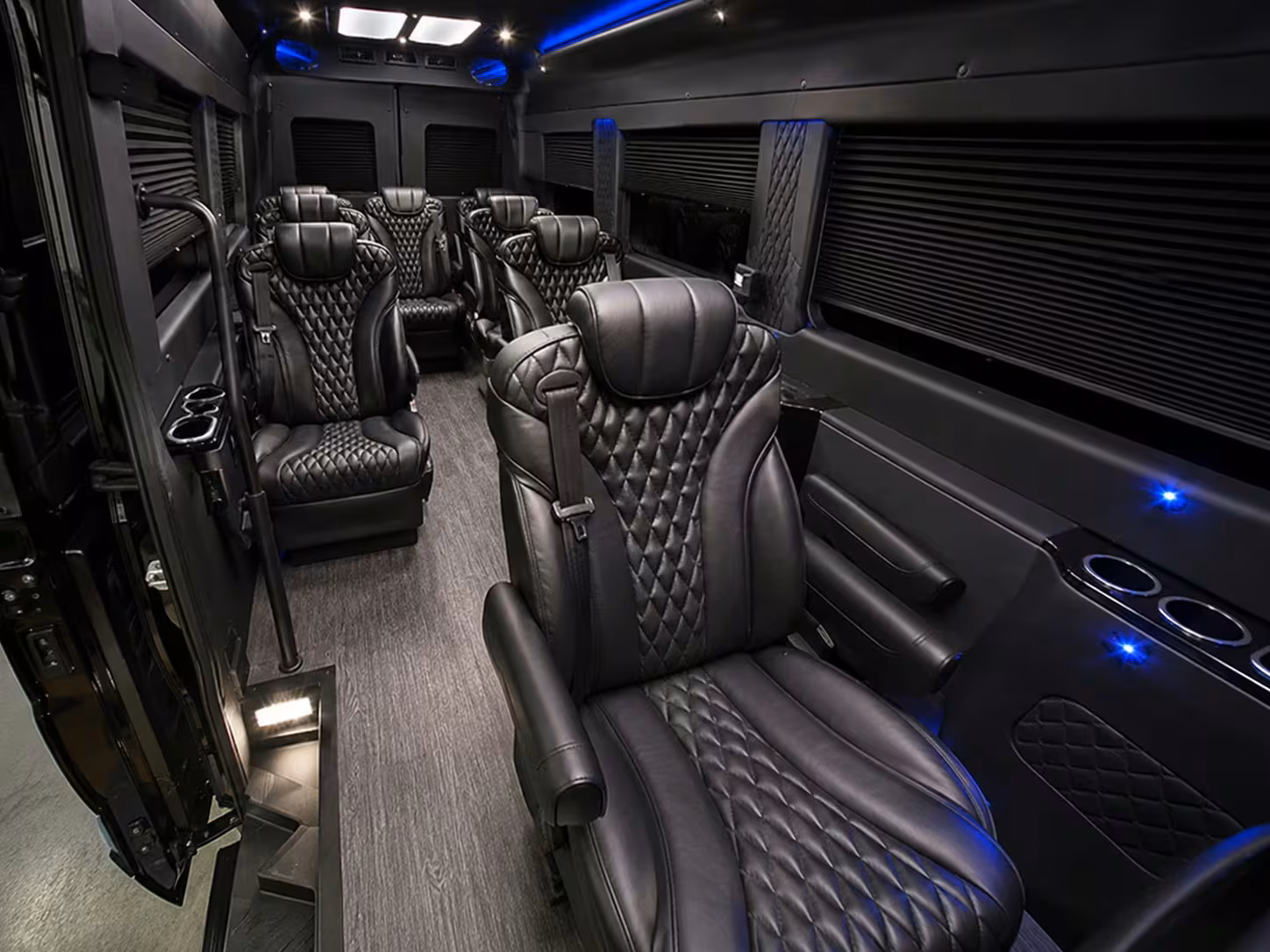 sprinter van with driver interior