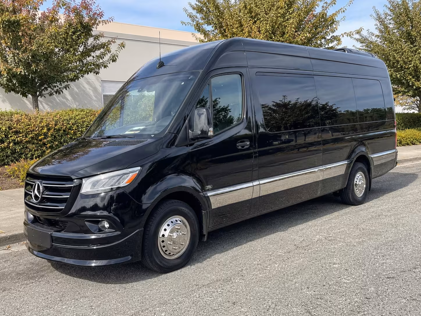 sprinter van with driver
